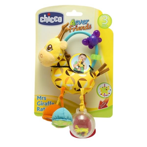 Игрушка-погремушка Chicco Жираф (07157.00) - Pampik - 2