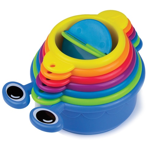 Іграшка для ванної Munchkin Піраміда-Гусениця (11027) - Pampik - 3