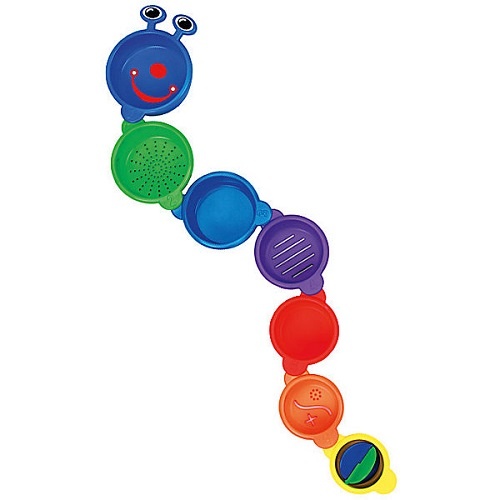 Іграшка для ванної Munchkin Піраміда-Гусениця (11027) - Pampik - 2