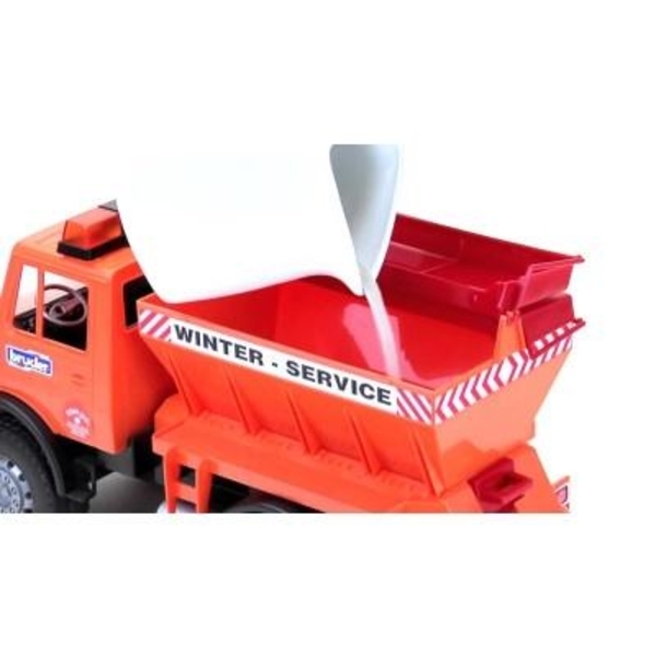 Снегоуборочный автомобиль Bruder Mercedes-Benz Unimog, 47 см (02572) - Pampik - 4