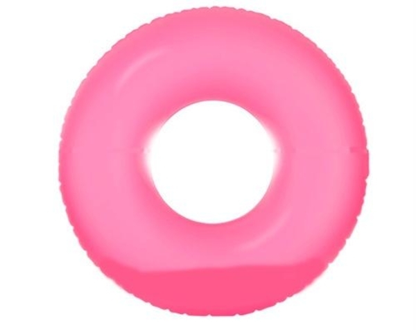 Круг для купания Intex Неоновый, розовый 91 см (59262) - Pampik