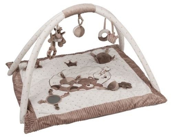 Розвиваючий килимок з дугами Nattou Макс, Ноа і Том (777315) - Pampik