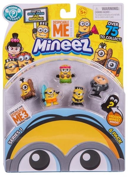 

Игровой набор Moose Mineez Despicable Me 3, 6 фигурок (58203