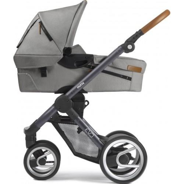 Класична коляска Mutsy Evo Urban Nomad Light (EVO17UNINB-COTEVOUNLGREY) - Pampik