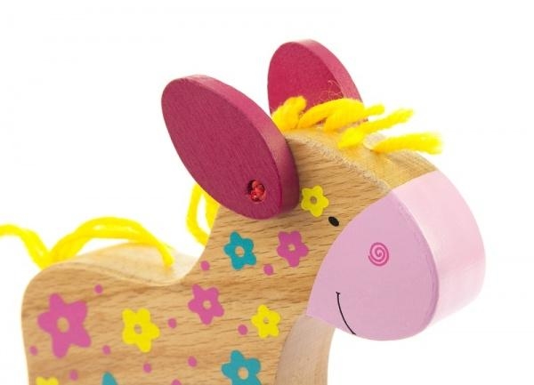 Дерев'яна каталка Goki Коник Susibelle (54944) - Pampik - 3
