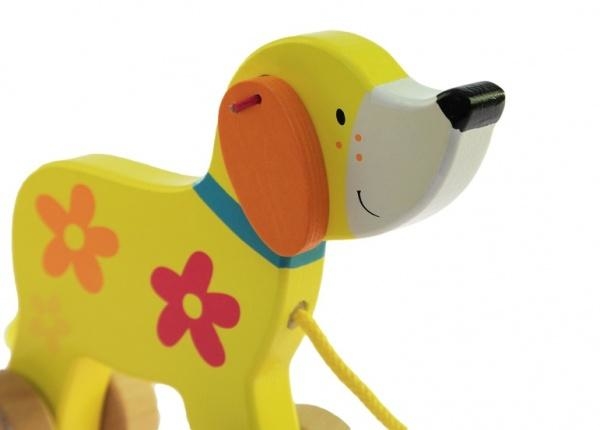 Дерев'яна каталка Goki Собачка Susibelle (54915) - Pampik - 3