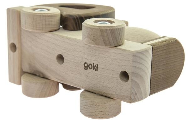 Машинка Goki Бетономішалка, 28 см (55912) - Pampik - 4