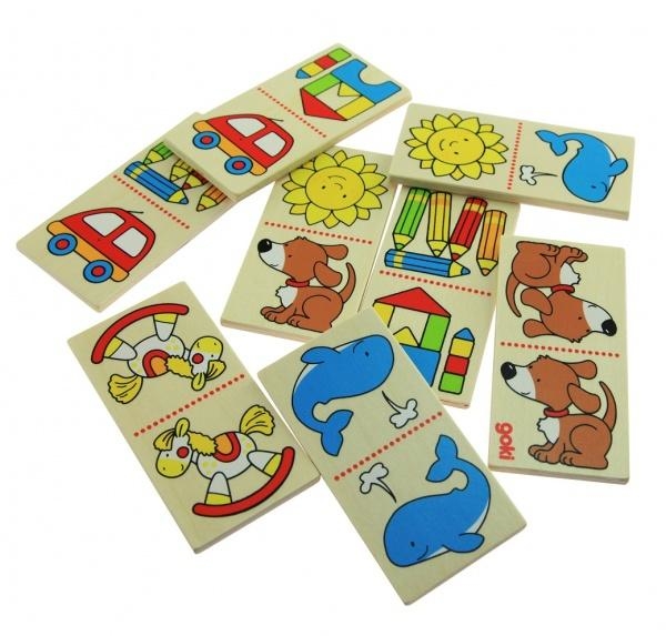 Настільна гра Goki Моє перше доміно, 28 деталей (56696) - Pampik - 2