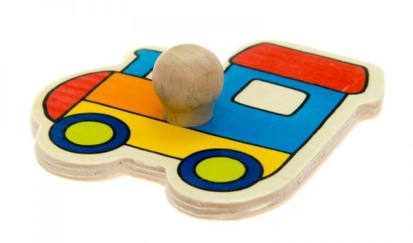 Пазл дерев'яний Goki Моя перша подорож (57547) - Pampik - 4