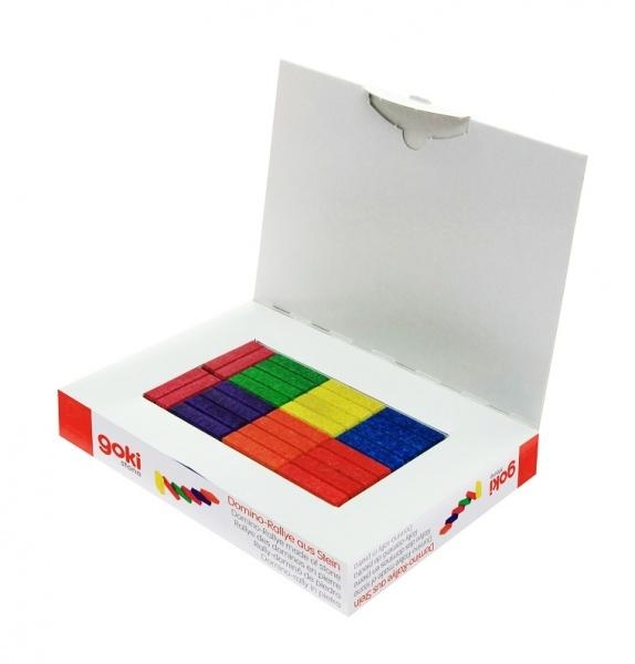 Настільна гра Goki Доміно Кам'яне ралі, 28 деталей (58788) - Pampik - 3