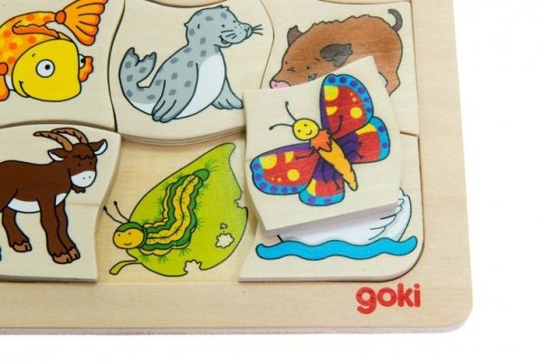 Розвиваюча гра Goki Хто чий (56879) - Pampik - 3