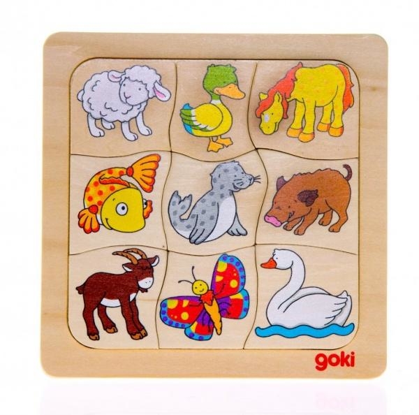 Розвиваюча гра Goki Хто чий (56879) - Pampik - 5