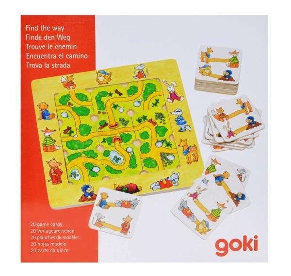 Розвиваюча гра Goki Знайди дорогу (56944) - Pampik - 6