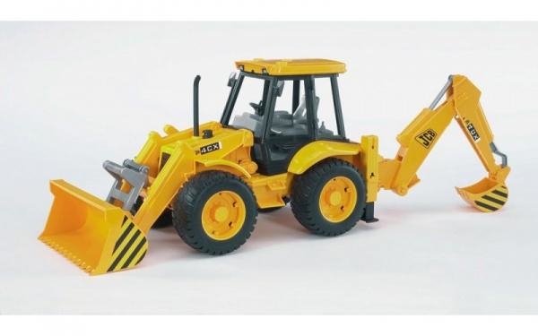 Дорожній навантажувач з екскаватором Bruder JCB 4CX, 52 см (02428) - Pampik - 2