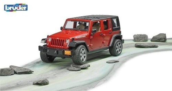 Джип Вruder Wrangler Unlimited Rubicon, красный, 33 см (02525) - Pampik - 4
