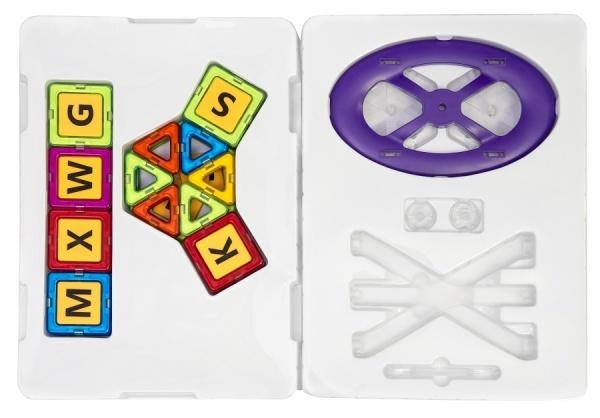 Магнитный конструктор Magplayer, 72 элемента (MPA-72) - Pampik - 3