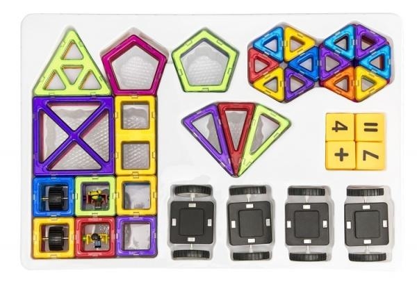 Магнитный конструктор Magplayer, 218 элементов (MPA-218) - Pampik - 3