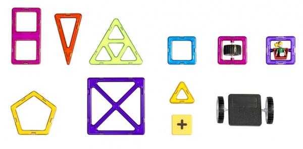 Магнитный конструктор Magplayer, 218 элементов (MPA-218) - Pampik - 2