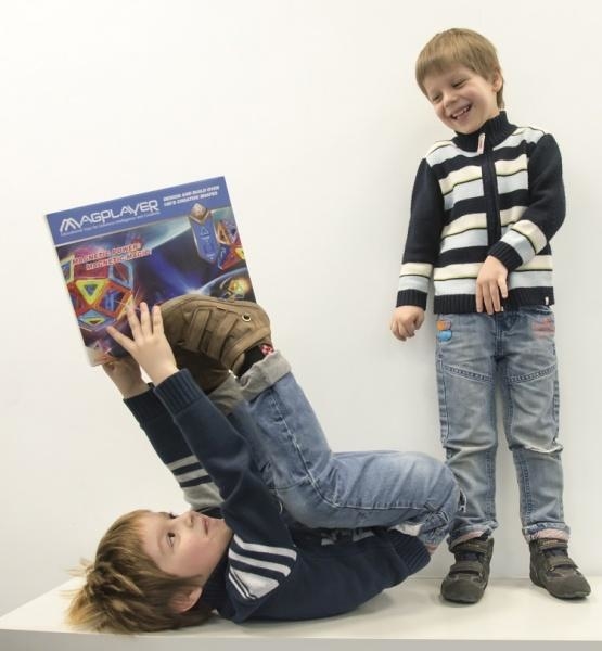 Магнитный конструктор Magplayer, 30 элементов (MPB-30) - Pampik - 4