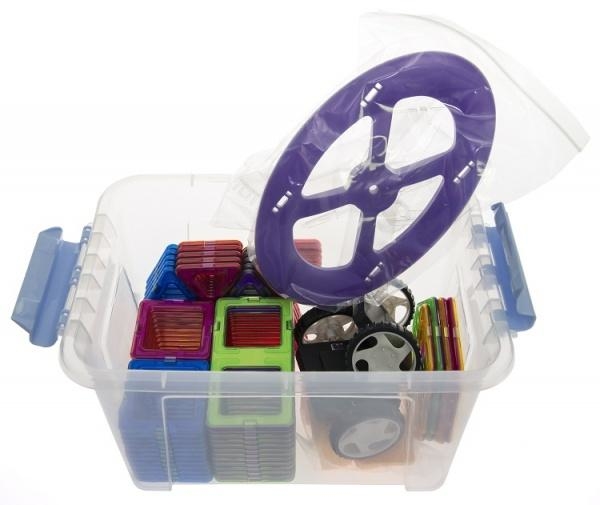 Магнитный конструктор Magplayer, 198 элементов (MPT-198) - Pampik - 3