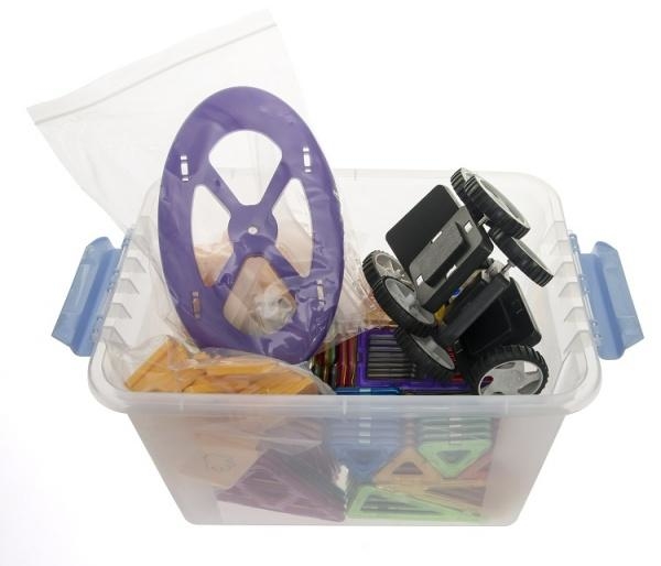 Магнітний конструктор Magplayer, 118 елементів (MPT-118) - Pampik - 3