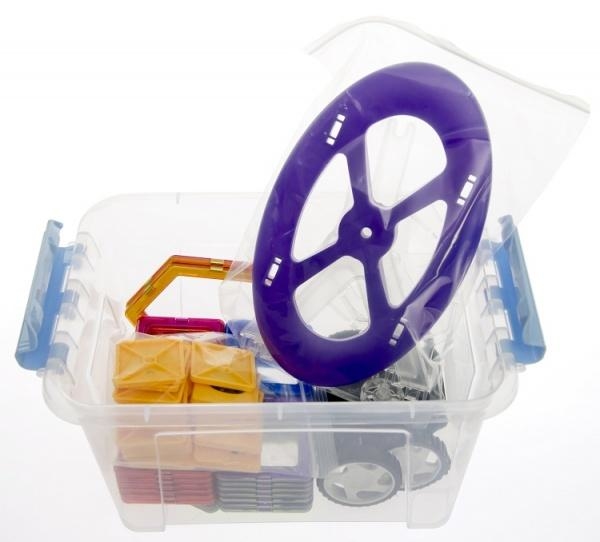 Магнітний конструктор Magplayer, 268 елементів (MPT-268) - Pampik - 3