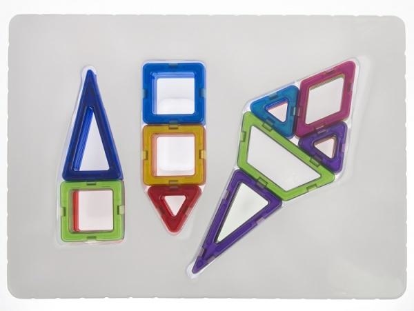 Магнитный конструктор Magplayer, 62 элемента (MPB-62) - Pampik - 3