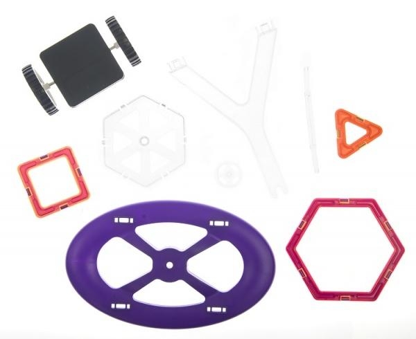 Магнітний конструктор Magplayer, 48 елементів (MPT-48) - Pampik - 2