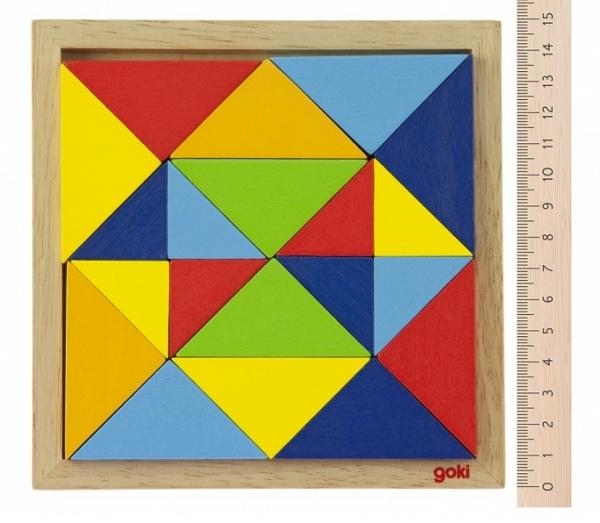 Пазл дерев'яний Goki Світ форм Абстракція (57572-2) - Pampik - 5