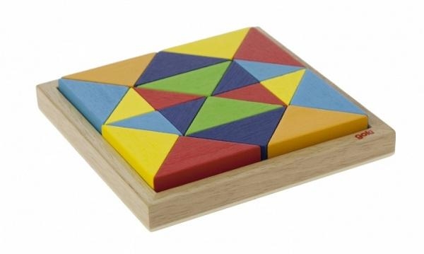 Пазл дерев'яний Goki Світ форм Абстракція (57572-2) - Pampik - 2