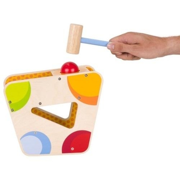 Сортер с молоточком Goki Музыкальный шар (58521) - Pampik - 3