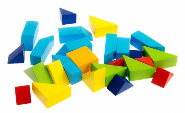 Пазл дерев'яний Goki Світ форм Прямокутник (57572-4) - Pampik - 2