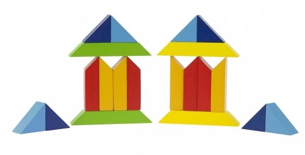 Пазл дерев'яний Goki Світ форм Квадрат (57572-3) - Pampik - 5