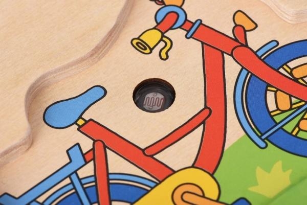 Пазл звуковий Goki Транспорт (57519G) - Pampik - 5