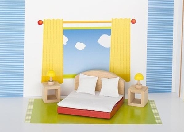 Набор для кукол Goki Мебель для гостиной II, 28 предметов (51749G) - Pampik - 3