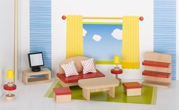 Набор для кукол Goki Мебель для прихожей, 13 предметов (51716G) - Pampik - 2