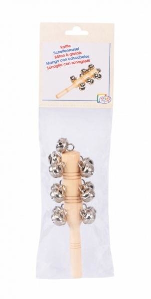 Музыкальный инструмент Goki Бубенчики на ручке (15280G) - Pampik - 4