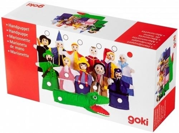 Лялька-рукавичка Goki Бабуся (51990G) - Pampik - 4