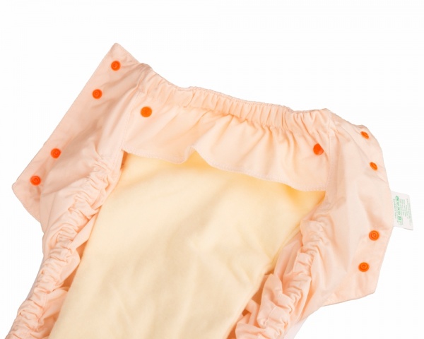 Багаторазовий підгузник для дорослих ЕКО ПУПС Natural Touch Premium L з вкладишем, бежевий, 90-150 см, 1 шт. (DANTPIN-03) - Pampik - 4