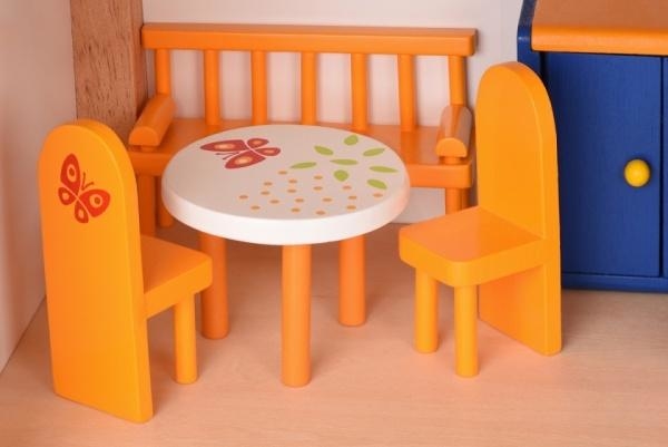 Ляльковий будиночок Goki з меблями (51742G) - Pampik - 3