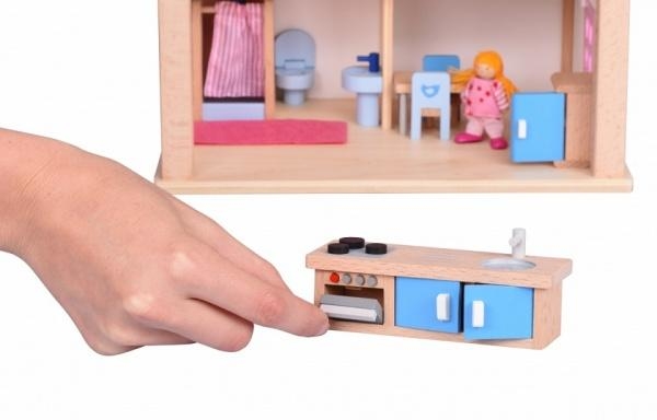 Ляльковий будиночок Goki Дорожній з ручкою (51780G) - Pampik - 3