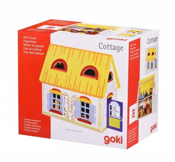 Ляльковий будиночок Goki з меблями (51742G) - Pampik - 10