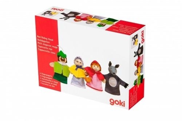 Набор кукол Goki для пальчикового театра Красная шапочка (51898G) - Pampik - 2