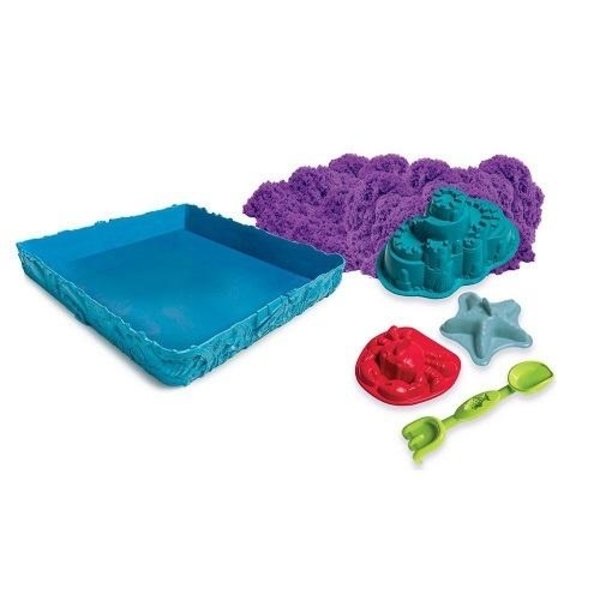 Набір піску для дитячої творчості Wacky-Tivities Kinetic Sand, фіолетовий, 454 г (71402P) - Pampik - 3