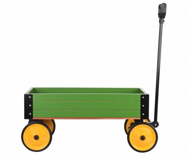 Ігрова візок дерев'яна Goki, зелений (14147G) - Pampik - 2