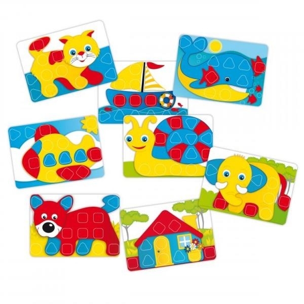 Мозаїка Quercetti, 30 фішок (4401-Q) - Pampik - 4