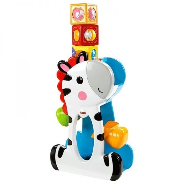 Ігровий набір Fisher-Price Чудо-кубики Зебра (CGN63) - Pampik - 6