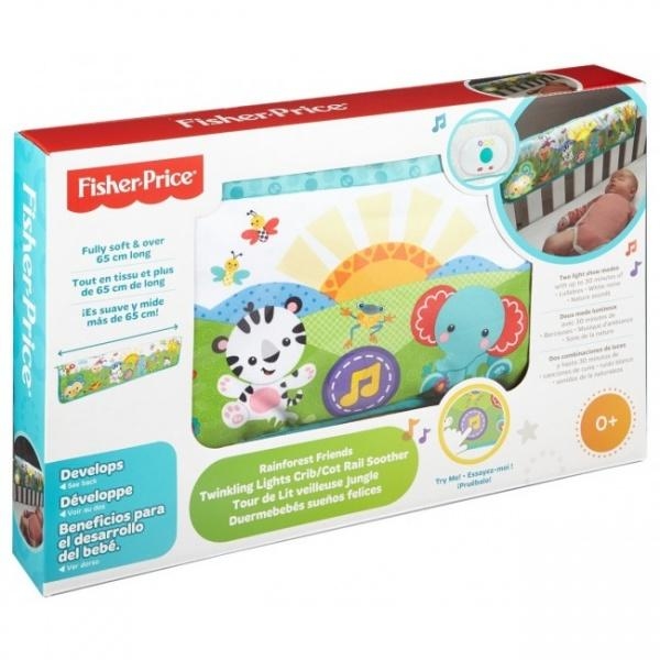 Игровая панель для детской кроватки Fisher-Price Джунгли (CHG19) - Pampik - 9