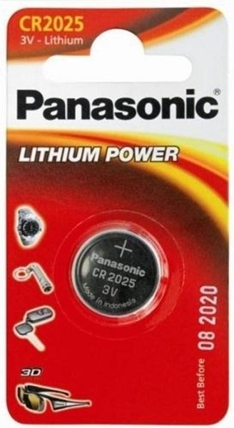 

Батарейка Panasonic CR 2025 Bli 1 Lithium (CR-2025EL/1B