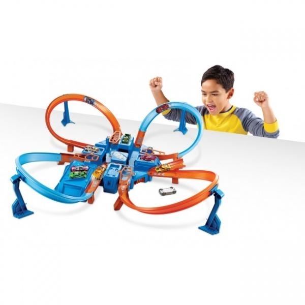 Ігровий трек Hot Wheels Перехресне зіткнення (DTN42) - Pampik